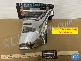 OEM 1961 Cadillac Deville Eldorado Fleetwood RIGHT PASSENGER SIDE REAR LOWER BUMPER END #1474697